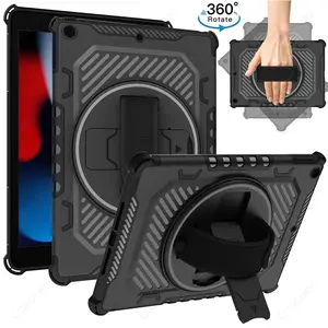 Funda Tablet Cover for IPad Pro12.9 Air13 Rotation Stand Case for IPad 10th Gen A16 A19 Pro11 Air4 Air5 IPad 10.2  9.7 Mini6