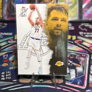 Topps 2026 NBA Basketball Card, Luka Doncic Los Angeles Lakers #83 Round Pick