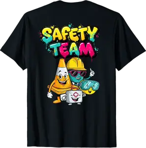 Safety Team Funny Safety Committee T-Shirt - Kevincifuen Shop 41B0FDYFKBY9
