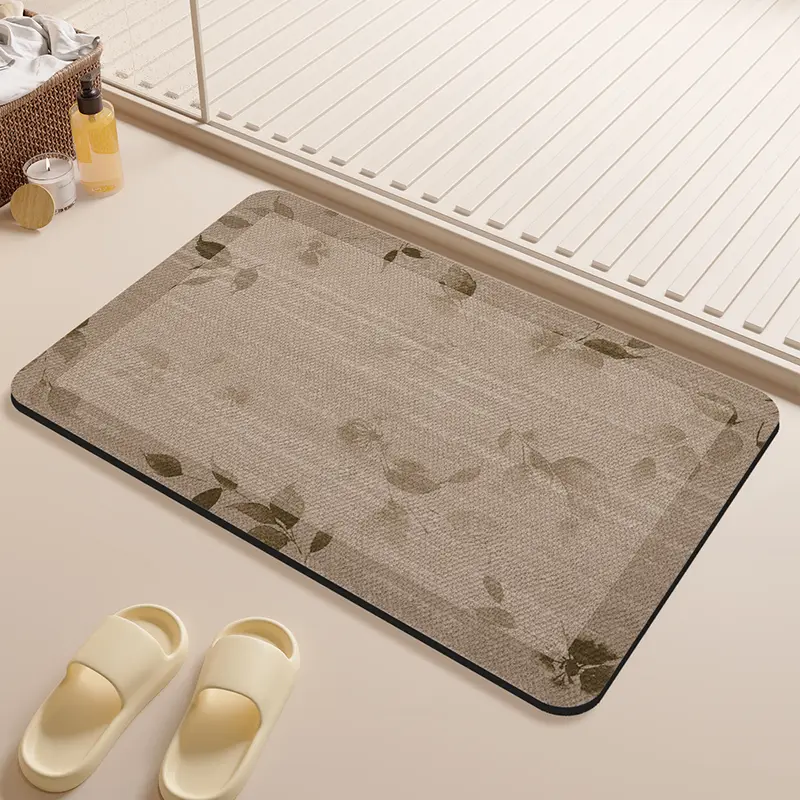 Mecko Safety First Rubber Bath Mat Non Slip Surface Prevents Accidents in Shower bathroom