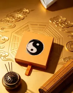 Taoist Tai Chi Bagua Energy Storage Gift Box - Sacred Spiritual Container