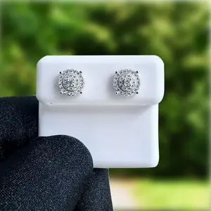 MoissX S925 Silver Moissanite Stud Earrings