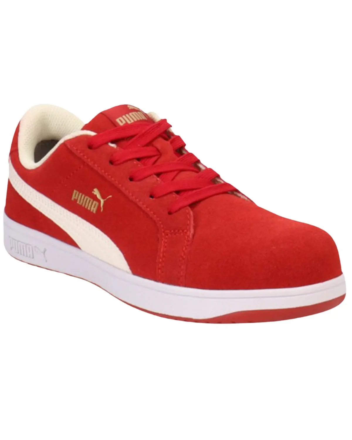 Puma Safety Women's Women'S Icon Suede Low Eh Toe Work Shoes Composite - 640135