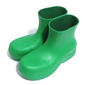 Pre-owned BOTTEGA VENETA Rubber Small Leather Goods Puddle Rain Boots