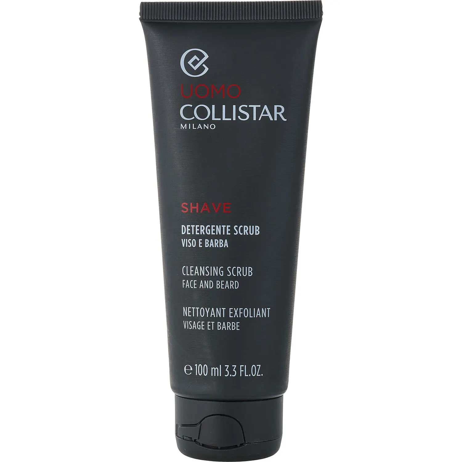 Collistar By Collistar Uomo Cleansing Scrub Face & Beard For Men Collistar By Collistar Uomo Cleansing Scrub Face & Beard For Men