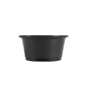 [2,500 ct] 2 oz PP Plastic Portion Cups, Black