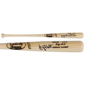 George Brett Kansas City Royals Autographed Blonde Louisville Slugger Game Model Bat - Fanatics Authentic Certified
