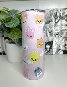 Kpop 20oz Tumbler With Straw