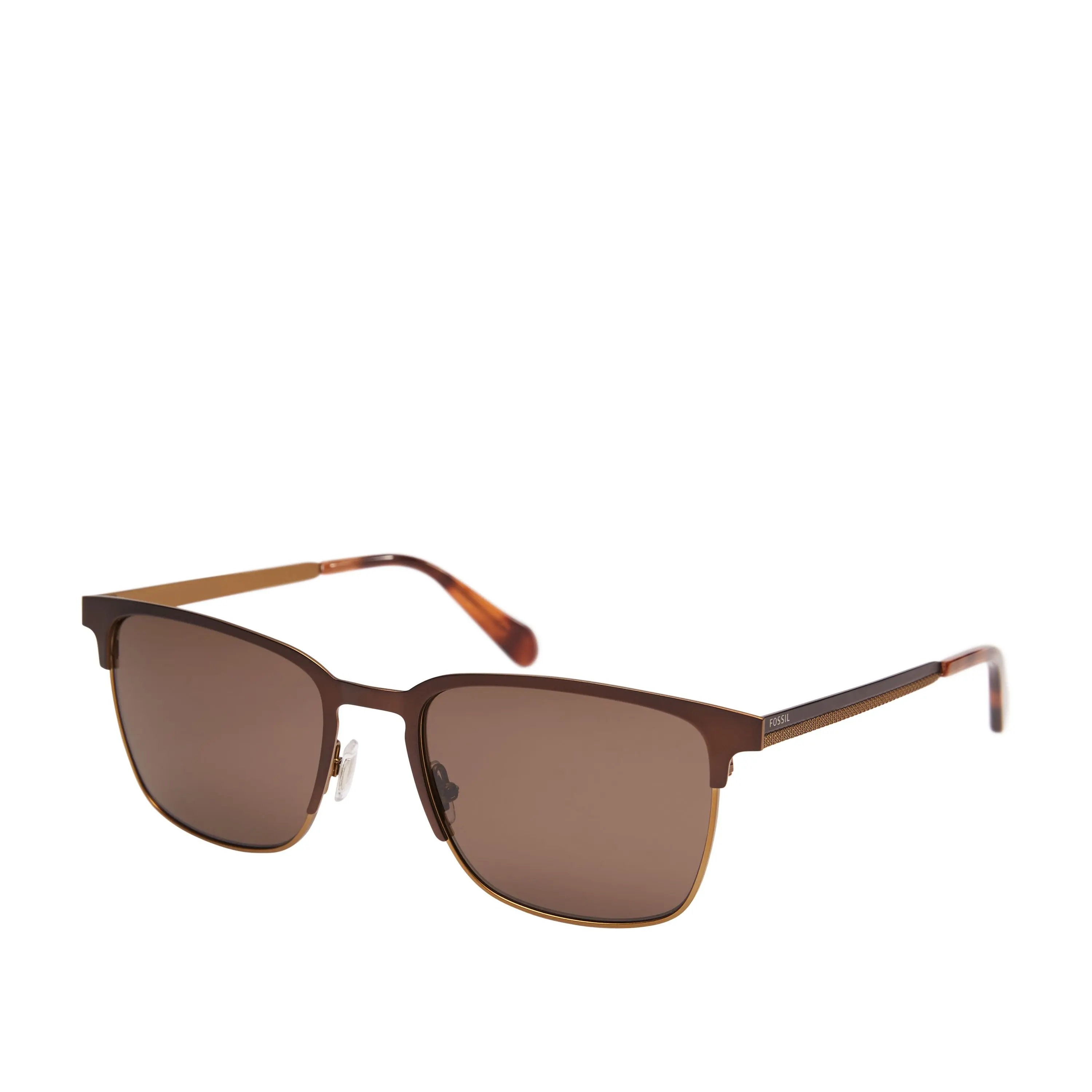 Fossil Men's Drew Rectangle Sunglasses