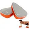 Soulyis Ergonomic Push Up Bars - Home Gym Equipment, Home Workout Gear, Exercise Equipment for Strength Training, Wrist Pain Relief, Lightweight, Flexible, Non-Irritating Grip, Secure Grip, Palm-Perfect Fit for Sliding/Crawling Workouts