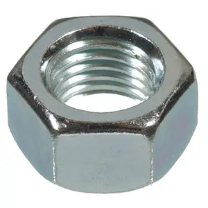 212 MAIN Fine Thread Zinc Plated Steel Hex Nut, 0.625x18 in. Hex Shape Fastener for Sailing, Water Sports (Zinc Plating Included)