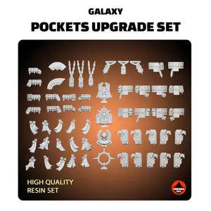 Staunchguard Honors Upgrade set | Galaxy Marine Accessory Bits - Battle Brothers - Tortugabay - 3d Printed Mini Marines