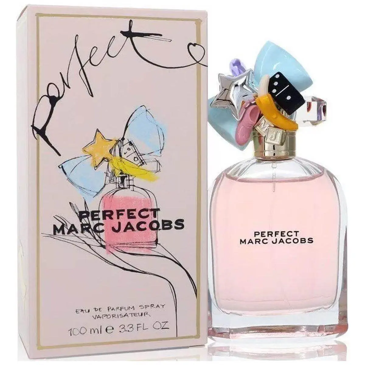 MARC JACOBS Perfect Women's EDP Aero Perfume Spray - 3.3 fl oz (3 to 3.9 fl oz), New in Box, Clean Girl Perfume, Luxury Aroma, Floral Fragrances, Almond Milk Notes, Narcissus Hint, Cedar Accent, Scent Layering, Skin Application, Non-Irritating
