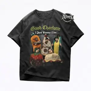 Good Charlotte I Just Wanna Live T-Shirt – Youth Authority Rock Music Merch
