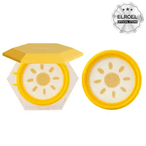 Pang Pang Sun Cushion Plus - Korean Hypoallergenic & Lightweight Sunscreen with Puff Sponge - Broad Spectrum SPF50+ PA++++ and Refill