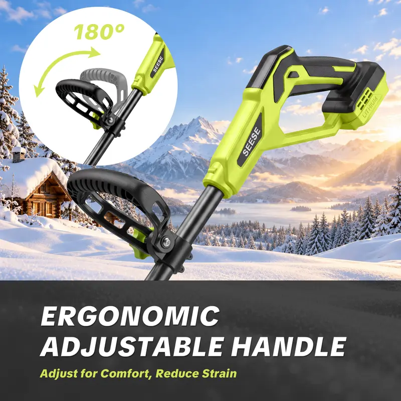 SEESE cordless snow shovel product details