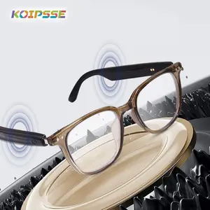 KOIPSSE Smart Glasses, Smart Audio Glasses, Rechargeable Multifunctional Smart Glasses with Photochromic Lenses, Touch Control Glasses with Microphone & Dual Speakers, Remote Control Glasses for Call & Photo, Smart Eyewear