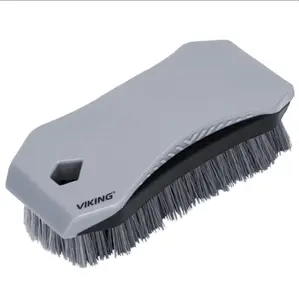 Carpet Cleaning Brush, Scrub Brush for Floor Mats, Cleaning Brush for Car and Home, Grey, 6.4 inch x 2.8 inch x 1.8 inch