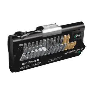 WERA 05073640001 BIT-CHECK 30 ZYKLOP MINI 1 BITS ASSORTMENT WITH RATCHET