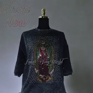 Sudadera de la Virgen de Guadalupe con Brillantes – Fe • Protección • Bendiciones
