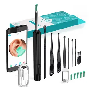 1pc Ear Wax Removal Tool, NE3 Wireless Visible Earpick, Type-C Data Cable, Visual Inspection Instrument, Gifts For Mom Dad Friends, Ear Cleaning Tool