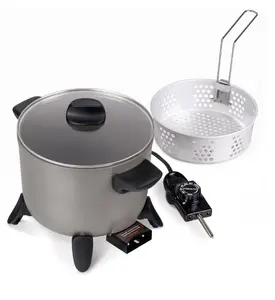 Presto Kitchen Kettle Ceramic Deep Fryer/Multi-Cooker