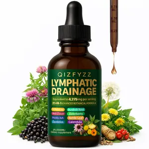 Lymphatic Support Drops 60ml | Circulation & Immune Wellness Support | Herbal Blend with Echinacea, Dandelion, Nettle, Burdock, Calendula & Red Clover