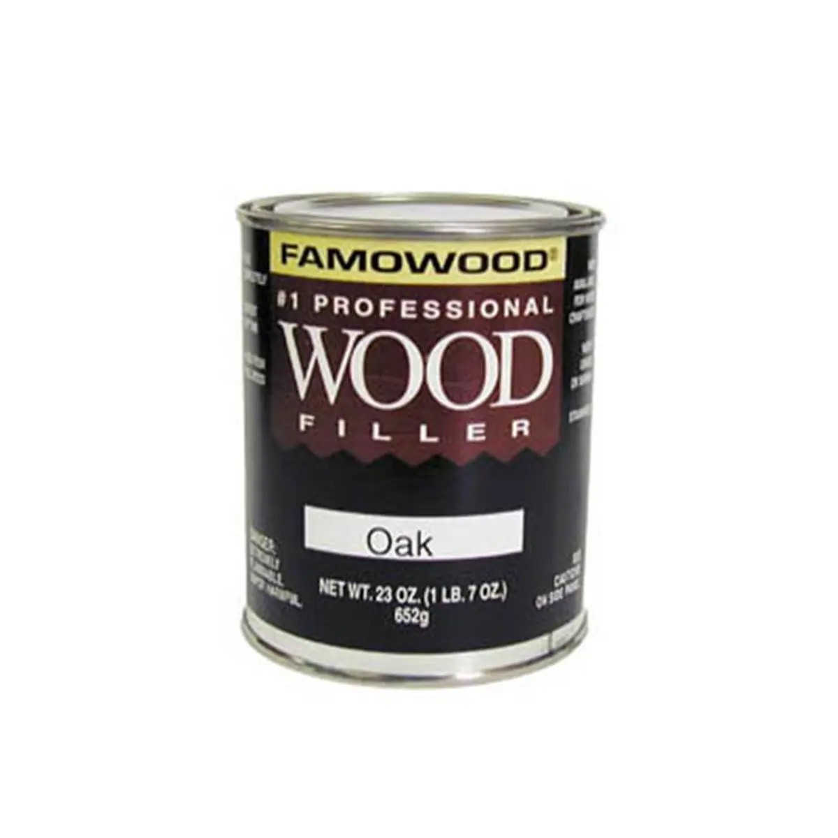 212 MAIN 1 Pt Natural Wood Putty (Wood Filler) - Easy Patch Repair, Fast Dry, Mold-Like Form, Famowood, for DIY Car Care, Automotive & Motorcycle Paint Maintenance