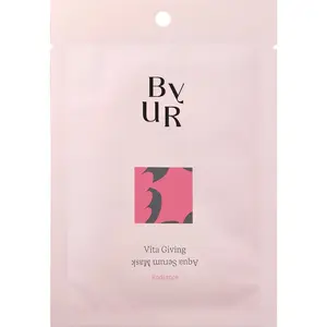 ByUR Vita Giving Keep Radiance Aqua Serum Mask Hydrating Moisturizing Face Mask, Dark Spot & Hyperpigmentation Treatment, Brightening Dull Dry Skintone, Pore Tightening, K-Beauty Skincare