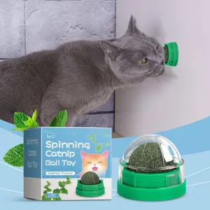 Spinning Catnip Ball Toy Catnip Flavor