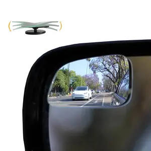 Blind Spot Mirrors For Cars - By  Change Lanes Confidently Made From Real Convex Glass Long Lasting Easy Peel & Stick (falcon)  Svcbame23