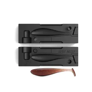 Premium Soft Plastic Lure Mold Lure Making Injection Molds Fishing Lures Easy Shiner