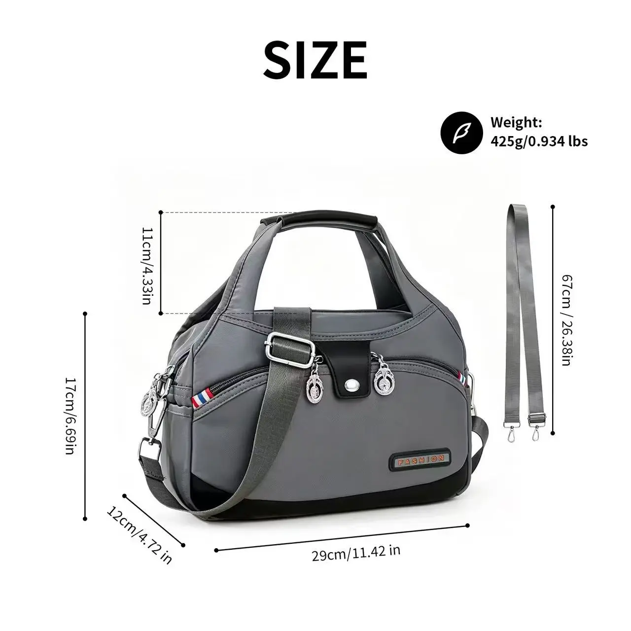 Women's Handbags,  Casual Bags(11.42*6.69*4.72inch)