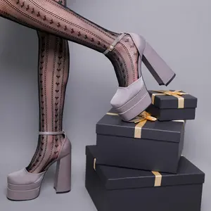 Belovely Platform Heels for Women, Chunky Heel and Strappy Sandals, Open Toe Design for Wedding Work Party Dress Girl Shoe Stylish Walking Shoes Footwear Classy Fashion High Heels High Heel Heeled Elegant