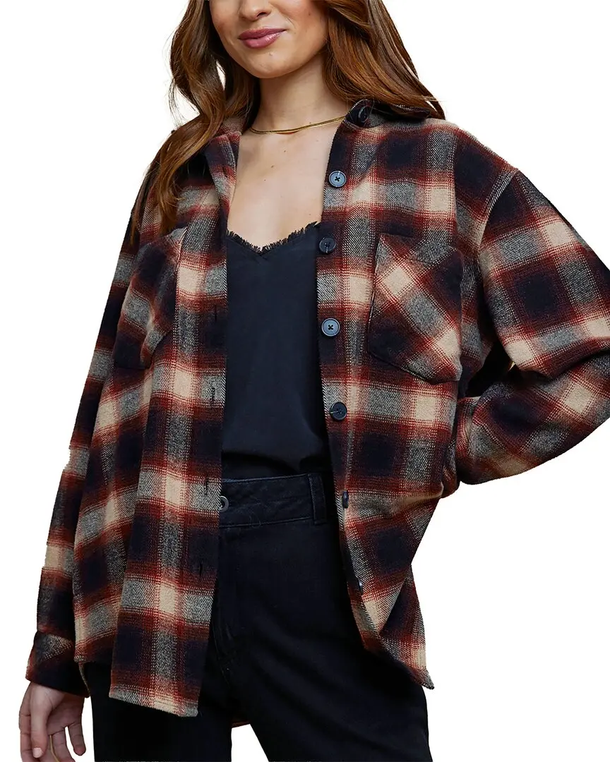 Bella Dahl Oversized Wool-Blend Shacket