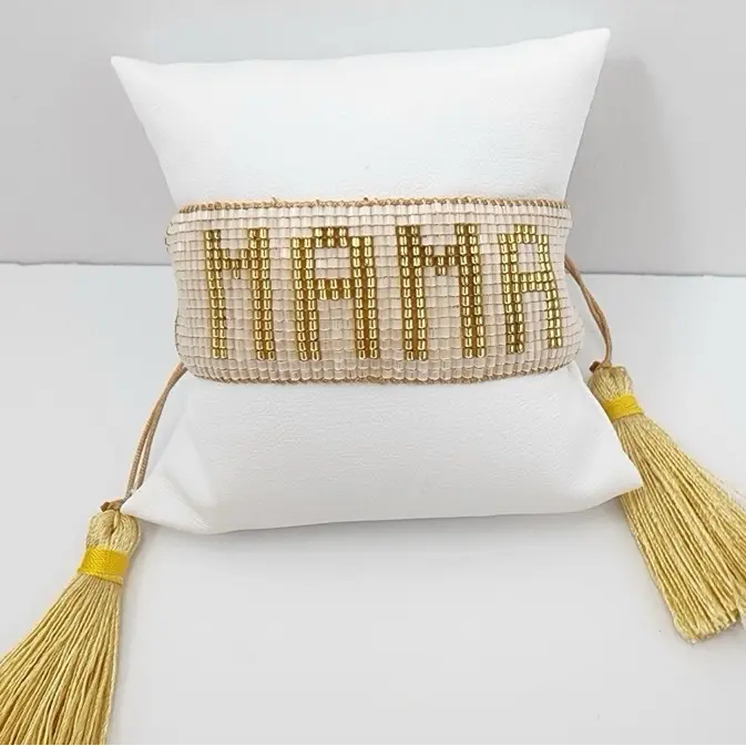Miyuki MAMA bracelet ( adjustable)