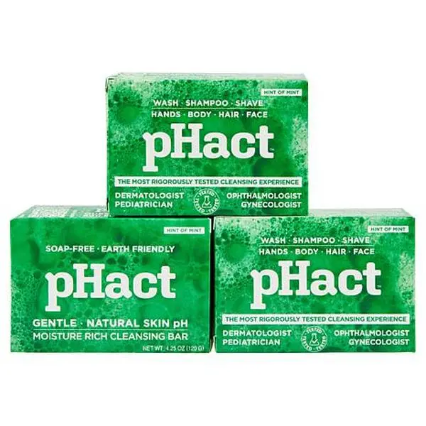 Andrew Lessman pHact 3-pack 4.25 oz. Peppermint Cleansing Bars