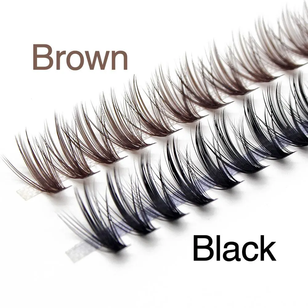 Black 60 Bunches Mink Individual Cluster Eyelashes Extensions Natural DD Silk Lashes Soft Cilos 3D Volume Cilias 2026 New