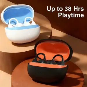 Wireless Earbuds, Bluetooth Headphones with Up to 38 Hours Battery Life, Charging Case Included, Noise Cancelling Sound Isolation Wear earphone call Headset smart ear stereo bass