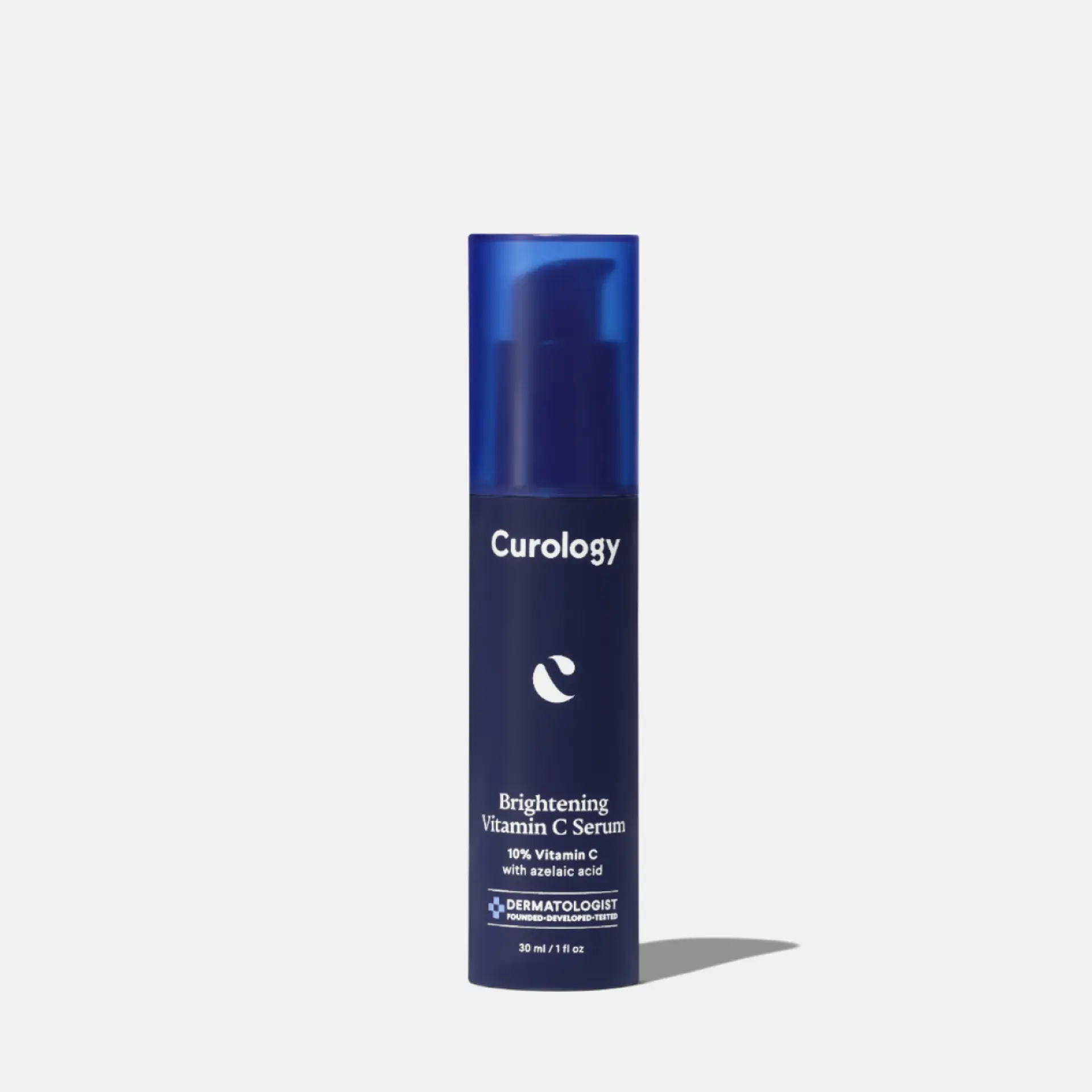 Curology Brightening Vitamin C Serum | 10% Vitamin C + Azelaic Acid | Brightening Serum for Uneven Skin Tone and Redness Milky Moisturizer