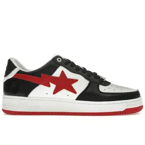 BAPE Men's A Bathing Ape Bape Sta #3 M2 White Black Red, from StockX