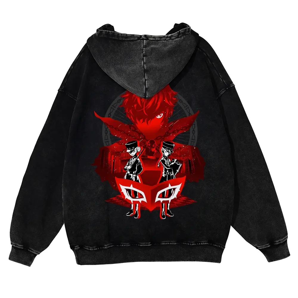 Persona 5 v1 Game Graphic Hoodies Fall Outfits Outfits Men Wash Hoodies Men Vacation Outfits Sweater Longsleeveshirt Fall Outfit Thanksgiving Outfit Streetwear Fall Outfits Men Big Tall Men Clothing Sweatshirts Men Winter Outfits Men