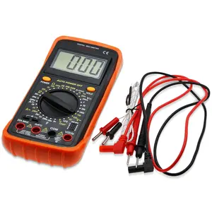 Digital Multimeter Tester Portable Multimeter Multi Testers for Electrical Applications  Multi Meter Measures , Current, Resistance, Continuity and Diode (Model AMT32)