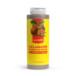 Adoboloco TheTASTEBUD Calamansi Barbecue Sauce 15 oz Sweet Savory with a Little Kick of Spice Marinade Dip or Glaze Elevates Boring Chicken Wings and BBQ with Bold Tropical Citrus Vibes
