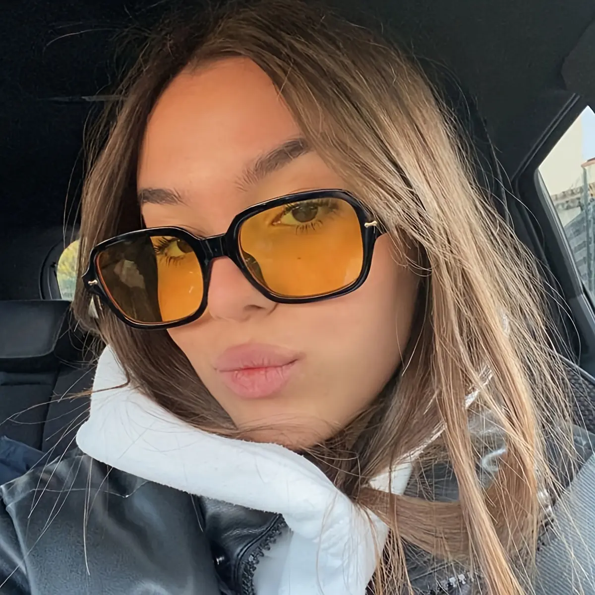 Vintage Square Sunglasses Woman Fashion Retro Sun Glasses  display picture 1