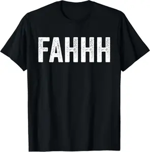 FAHHH Fun Six Seven 6 7 Meme FAHH T-Shirt Pure Cotton Graphic Tees Menswear Top: Gifts for Men & Women
