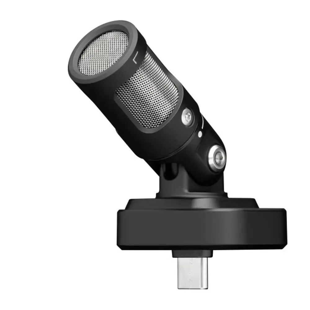Shure MV88 USB-C Stereo Microphone for Android Mobile Devices, High-Quality Audio Recording Accessory