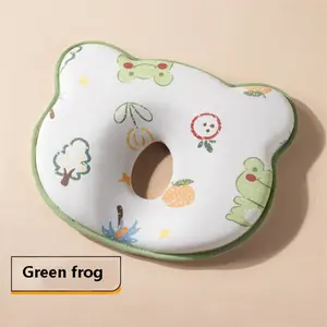 Baby Head Support Pillow - Breathable newborn head shaping pillow, prevents flat head, soft baby sleep cushion# Baby headrest