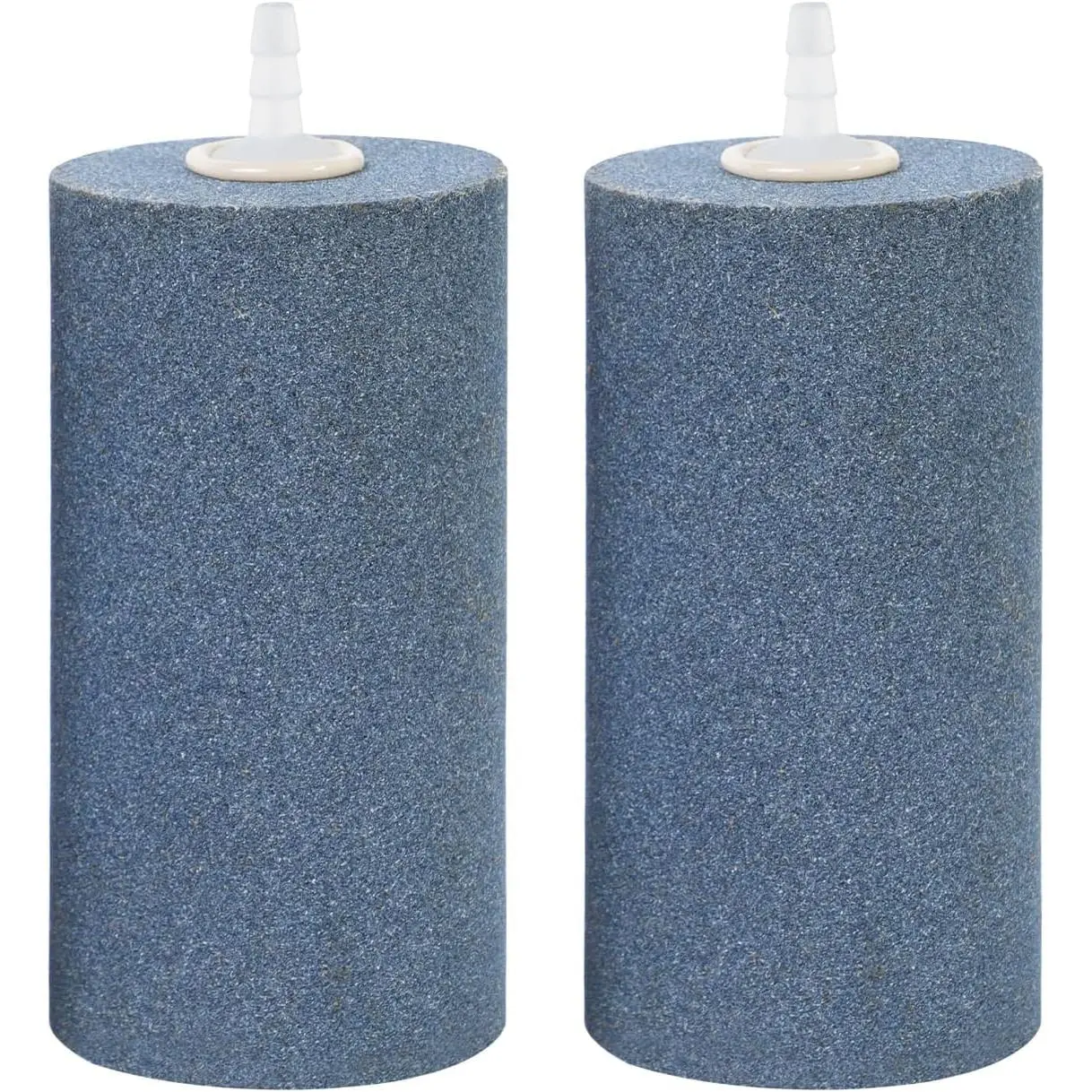 Aquarium Air Stone 4x2 inch 2 Pack, Large Airstone, Aerator Bubble Diffuser, Air Pump Accessories for Aquariums, Hydroponic, Ponds and Fish Tanks