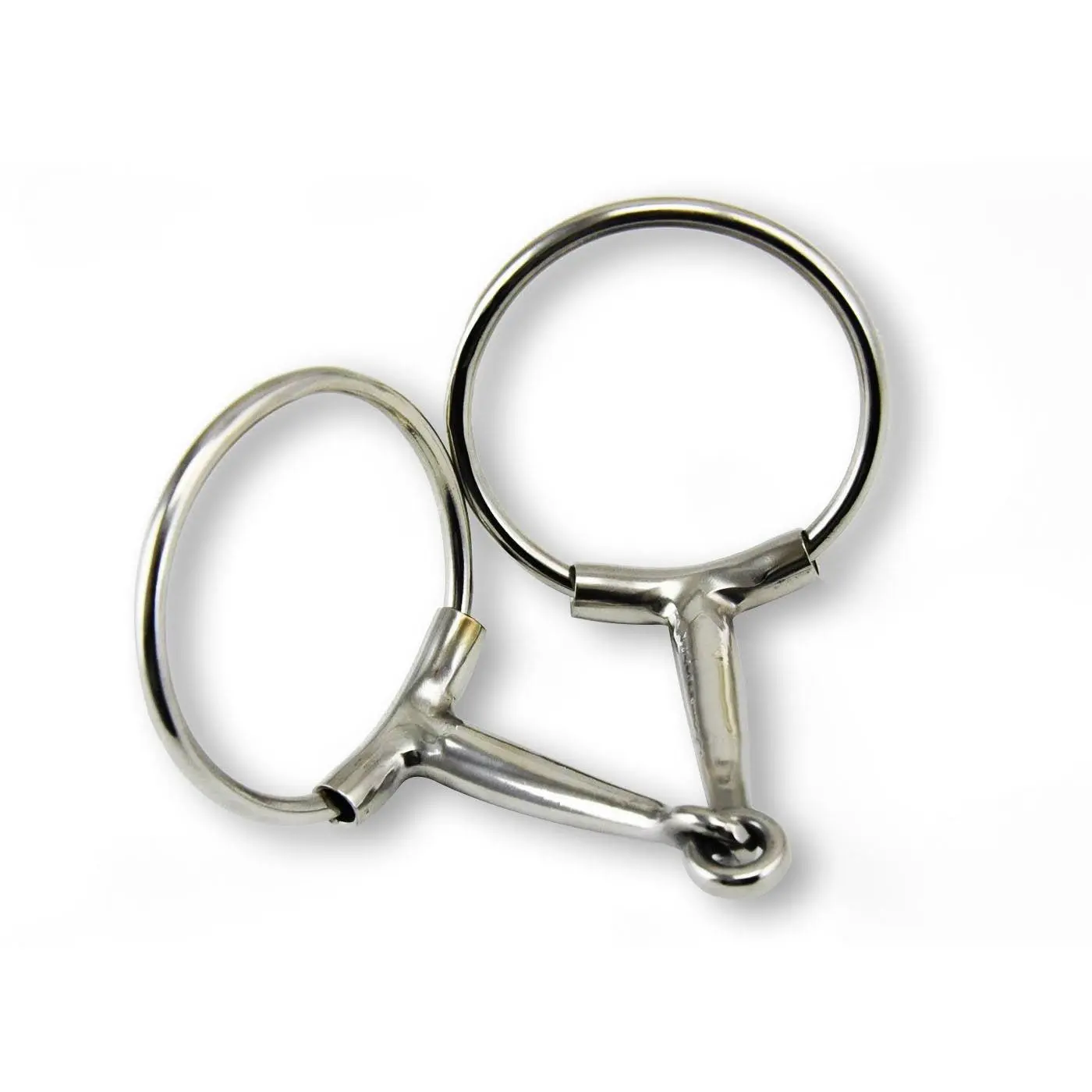 Pinchless O-Ring Snaffle Bit with Sheathed Rings, 5-Inch Stainless Steel Mouthpiece for Irritation-Free Training, Rust-Resist with Long-Lasting Sparkle Finish, 5" Gentle Mouth, Rust‑Resist Steel